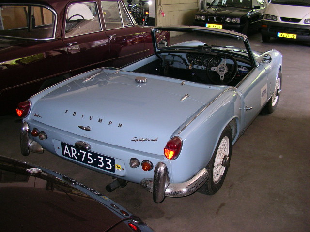 Peter rijdt mee met de Cabrio tocht Schagen